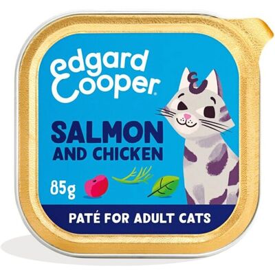 Edgard & Cooper lax och kyckling kattmat - 16 x 85g Edgard & Cooper lax och kyckling kattmat - 16 x 85g