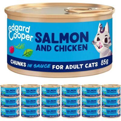Edgard & Cooper - Feed Me Real Salmon and Chicken - Alimentation pour chats Edgard & Cooper - Feed Me Real Salmon and Chicken - Alimentation pour chats