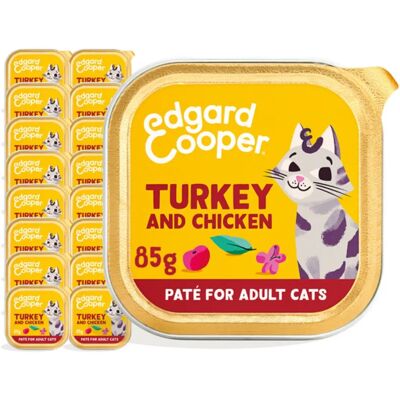 Edgard & Cooper Bio Truthahn & Huhn Pâté - Katzenfutter Edgard & Cooper Bio Truthahn & Huhn Pâté - Katzenfutter