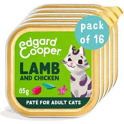 Edgard and Cooper - Paté Agneau et Poulet - Sans Céréales - Nourriture pour Chat - Publicité Edgard and Cooper - Paté Agneau et Poulet - Sans Céréales - Nourriture pour Chat - Publicité