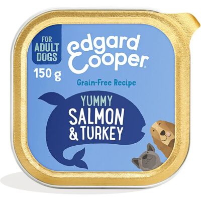 Garnfri hundmat med lax och kalkon - 150g Garnfri hundmat med lax och kalkon - 150g