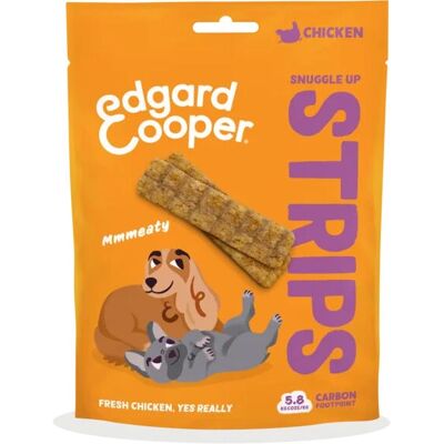 Edgard & Cooper Mâcheries au Poulet - 75g - Friandise pour chiens - Publicité Edgard & Cooper Mâcheries au Poulet - 75g - Friandise pour chiens - Publicité