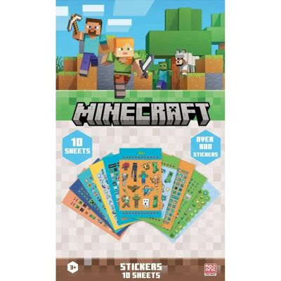 Minecraft - 800pc Sticker Set - Offiziell lizenziertes - Sticker set Minecraft - 800pc Sticker Set - Offiziell lizenziertes - Sticker set
