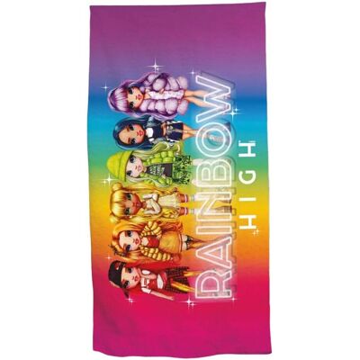 Rainbow High Kids' Handdoek - 70x140 cm - Regenboog Rainbow High Kids' Handdoek - 70x140 cm - Regenboog