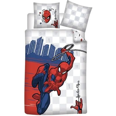 Conjunto de Edredão Spider-Man Marvel - Algodão Reversível 140x200 - Multicolor Conjunto de Edredão Spider-Man Marvel - Algodão Reversível 140x200 - Multicolor