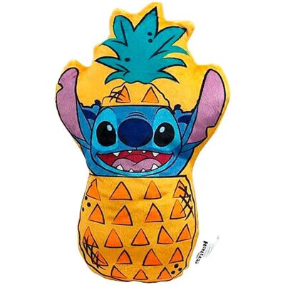 Disney - Coussin Stitch Ananas - Décoratif - Léger - Coussin - Publicité Disney - Coussin Stitch Ananas - Décoratif - Léger - Coussin - Publicité