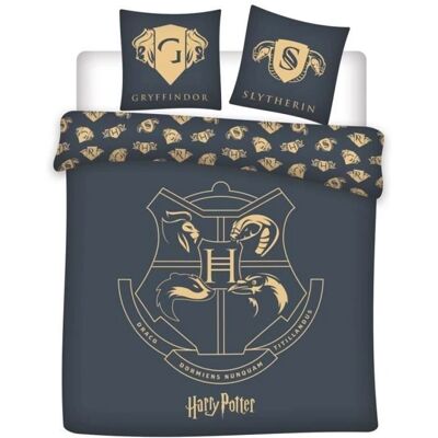 Harry Potter Polyester Blauw Donsdeken - 240x220 cm Harry Potter Polyester Blauw Donsdeken - 240x220 cm
