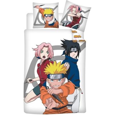 NARUTO Bedset - Polycotton 140x200cm - Multicolor NARUTO Bedset - Polycotton 140x200cm - Multicolor