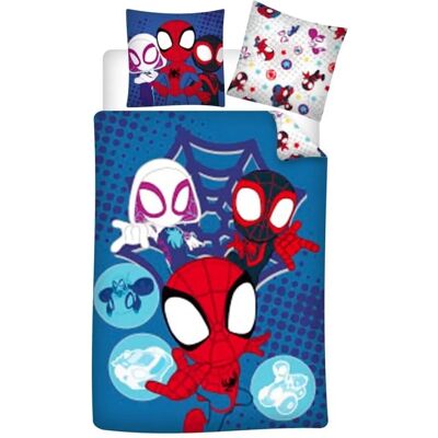 Marvel Bedlinnen 140x200cm - PolyCotton - Officieel gelicentieerd Marvel Bedlinnen 140x200cm - PolyCotton - Officieel gelicentieerd