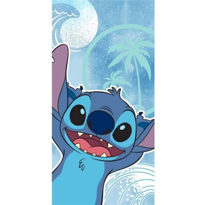 Disney Stitch Hellblau Baumwoll Strandtuch - Strandtuch Disney Stitch Hellblau Baumwoll Strandtuch - Strandtuch