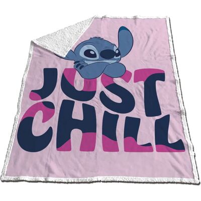 LILO & STITCH - Stitch Sherpa Kołdra 120x150cm - Ciepło & Dekoracja LILO & STITCH - Stitch Sherpa Kołdra 120x150cm - Ciepło & Dekoracja
