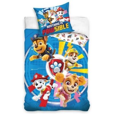 Pat Patrouille - Parure De Lit Enfant Reversible Polycoton Chase Et Marcus - Parure De Lit - Publicité Pat Patrouille - Parure De Lit Enfant Reversible Polycoton Chase Et Marcus - Parure De Lit - Publicité
