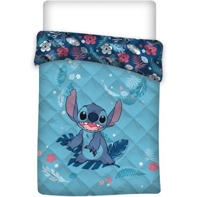LILO & STITCH Stitch Bleu Couverture en Quilt - Couverture et décoration - Publicité LILO & STITCH Stitch Bleu Couverture en Quilt - Couverture et décoration - Publicité