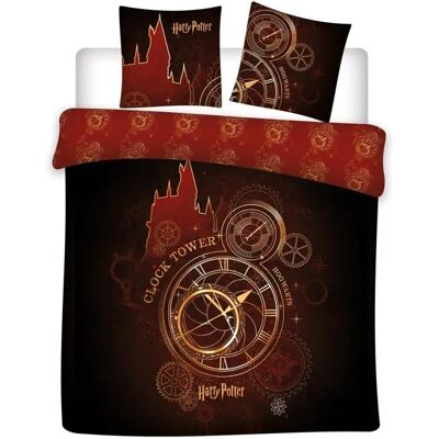 Harry Potter Rode Klokkentoren Donsdeken - 240x220 cm Harry Potter Rode Klokkentoren Donsdeken - 240x220 cm