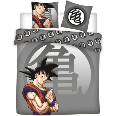 Conjunto de roupa de cama Goku da AyMax - 240x220cm + 2x65x65cm - Dragon Ball Z Conjunto de roupa de cama Goku da AyMax - 240x220cm + 2x65x65cm - Dragon Ball Z