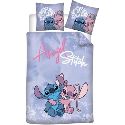 Lylo & Stitch - Angel - Rosa - 140x200 cm - Duvetbezug-Set Lylo & Stitch - Angel - Rosa - 140x200 cm - Duvetbezug-Set