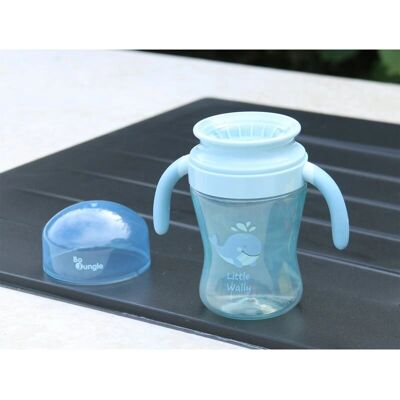 Bo Jungle Little Whally 240 ml Grey Training Cup Bo Jungle Little Whally 240 ml Grey Training Cup