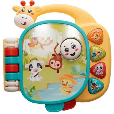 Bo Jungle Giraffe Musical Educative Booklet - Musical toy Bo Jungle Giraffe Musical Educative Booklet - Musical toy
