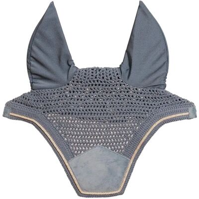 Kentucky Horsewear - Wellington Velvet Cob - Masque anti-insectes - Bleu - Publicité Kentucky Horsewear - Wellington Velvet Cob - Masque anti-insectes - Bleu - Publicité