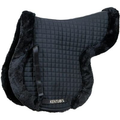 Tapis de selle Kentucky Horsewear Hunter en peau de mouton végétalienne - Noir - Publicité Tapis de selle Kentucky Horsewear Hunter en peau de mouton végétalienne - Noir - Publicité