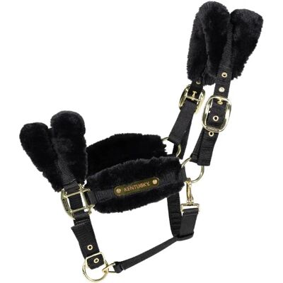 Kentucky Horsewear Nylonhalfter mit Lammfell - Pferdehalfter Kentucky Horsewear Nylonhalfter mit Lammfell - Pferdehalfter