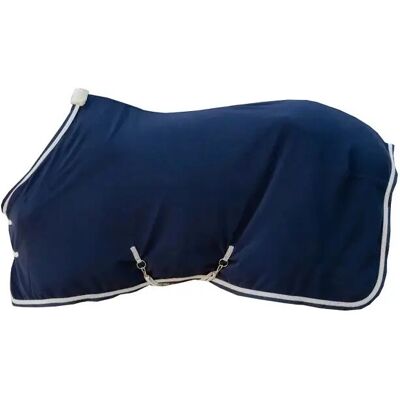 Kentucky Horsewear Couverture de refroidissement à corde tressée 155 Marine - Couverture pour cheval - Publicité Kentucky Horsewear Couverture de refroidissement à corde tressée 155 Marine - Couverture pour cheval - Publicité