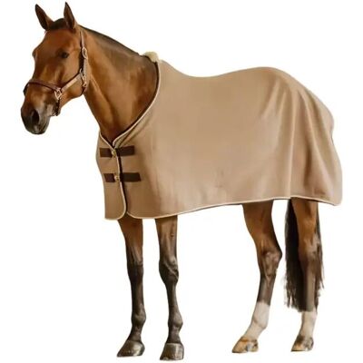 Kentucky Horsewear - Abschwitzdecke Fleece Show Vegan Wool Decke - Beige - Horse rug - Publicité Kentucky Horsewear - Abschwitzdecke Fleece Show Vegan Wool Decke - Beige - Horse rug - Publicité