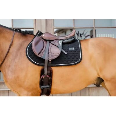 Kentucky Horsewear - Springschabracke Onion Quilt Rubber Logo Schabracke - Noir - Publicité Kentucky Horsewear - Springschabracke Onion Quilt Rubber Logo Schabracke - Noir - Publicité