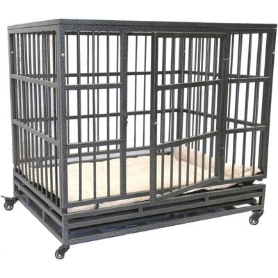 Maxxpet - Metal Luxury Dog Cage - 94x59x75 cm - Pet Cage Maxxpet - Metal Luxury Dog Cage - 94x59x75 cm - Pet Cage