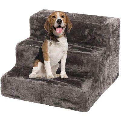 MaxxPet Escalera para perros gris - 43x41x29 cm - Plataforma plegable - Accesorio para mascotas MaxxPet Escalera para perros gris - 43x41x29 cm - Plataforma plegable - Accesorio para mascotas
