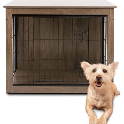 MaxxPet - Wooden Dog Crate - 2 Puertas - Dog Crate MaxxPet - Wooden Dog Crate - 2 Puertas - Dog Crate