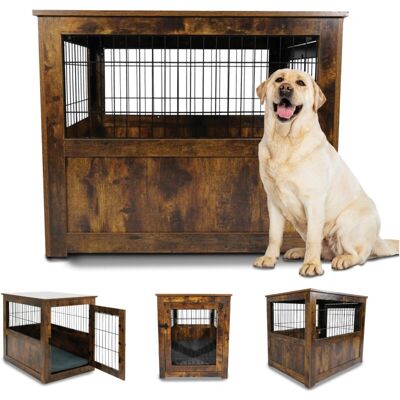 MaxxPet - Caja de Madera Para Perros - 89x61x72cm - Dog Crate MaxxPet - Caja de Madera Para Perros - 89x61x72cm - Dog Crate