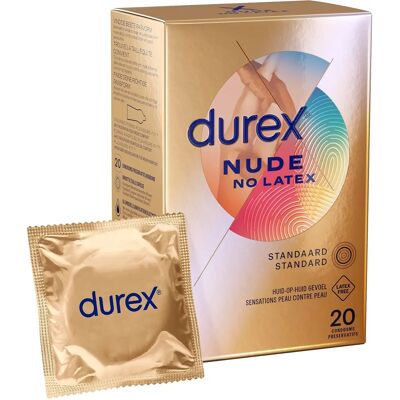 Durex Merk Model - Latexvrije Condooms voor Gevoelige Huid - 20 stuks Durex Merk Model - Latexvrije Condooms voor Gevoelige Huid - 20 stuks