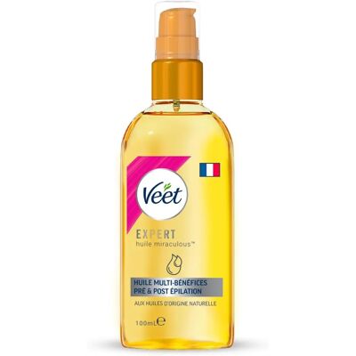 Veet Marque Modèle - Kit dermaplaning visage & Huile miraculeuse - Publicité Veet Marque Modèle - Kit dermaplaning visage & Huile miraculeuse - Publicité