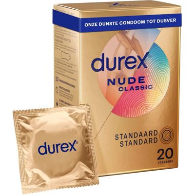 Durex Nude Préservatifs Ultra Fin - Type de Préservatif Durex Nude Préservatifs Ultra Fin - Type de Préservatif