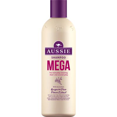 Aussie Hair Mega Shampoo (300 ml) - Publicité Aussie Hair Mega Shampoo (300 ml) - Publicité