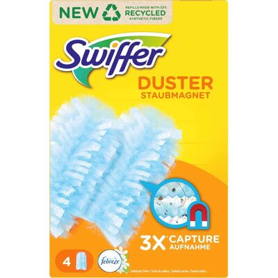 Recharge pour plumeau Swiffer - Pack de 5 (20 pièces) - Rechange pour Plumero - Publicité Recharge pour plumeau Swiffer - Pack de 5 (20 pièces) - Rechange pour Plumero - Publicité