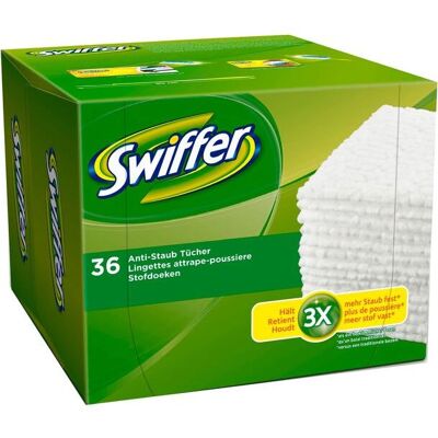 Swiffer 545476 Weiße Reinigungs Tücher - Trockenreinigungstücher - 36 Stück Swiffer 545476 Weiße Reinigungs Tücher - Trockenreinigungstücher - 36 Stück