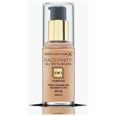 Max Factor Facefinity 3-i-1 Foundation - Beige - Flawless hele dagen Max Factor Facefinity 3-i-1 Foundation - Beige - Flawless hele dagen