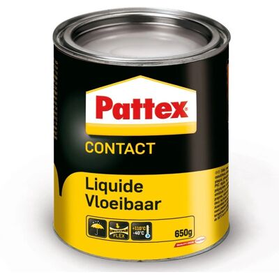 Pattex - Colle liquide de contact - 650g - Adhésif Pattex - Colle liquide de contact - 650g - Adhésif
