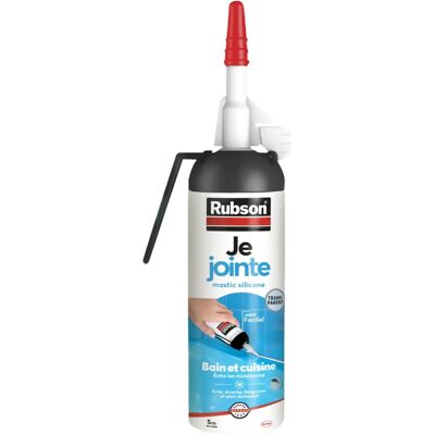 Joint Rubson - MSP 100ml - Transparent pour Salle de Bain et Cuisine - Publicité Joint Rubson - MSP 100ml - Transparent pour Salle de Bain et Cuisine - Publicité
