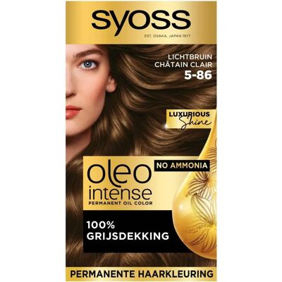 Syoss Lichtbruin Permanente Haarverf - Haarverf Syoss Lichtbruin Permanente Haarverf - Haarverf