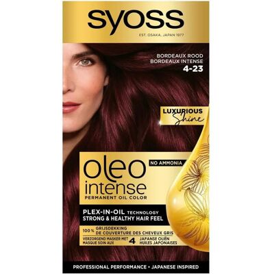 Syoss Bordeaux Rood Permanente Haarverf - Haarverf voor middenblond tot middenbruin haar Syoss Bordeaux Rood Permanente Haarverf - Haarverf voor middenblond tot middenbruin haar
