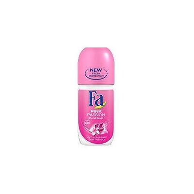 Fa Pink Passion Déodorant 50ml - Déodorant - Publicité Fa Pink Passion Déodorant 50ml - Déodorant - Publicité