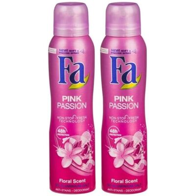 Fa Pink Passion Déodorant en Spray - Floral, 150ml - Publicité Fa Pink Passion Déodorant en Spray - Floral, 150ml - Publicité