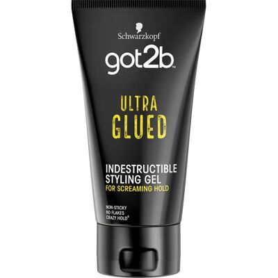 Schwarzkopf got2b Ultra Glued Haargel - Männer - 150ml - Haargel Schwarzkopf got2b Ultra Glued Haargel - Männer - 150ml - Haargel