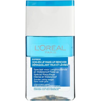 L'Oréal Paris Oog & Lip Make-up Remover - Gevoelig & Waterdicht L'Oréal Paris Oog & Lip Make-up Remover - Gevoelig & Waterdicht