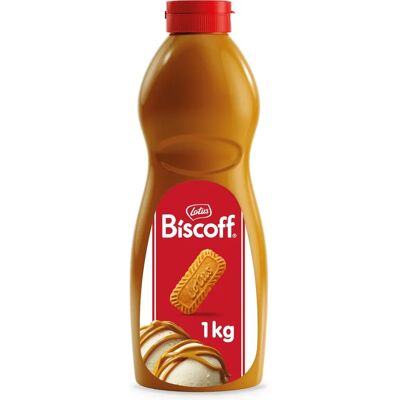 Sauce de Garniture Lotus Biscoff - 1kg Végétalien Sans Arômes - Publicité Sauce de Garniture Lotus Biscoff - 1kg Végétalien Sans Arômes - Publicité