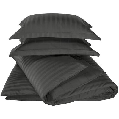 De Witte Lietaer - Zygo Ebony - 240x220 cm - Dekbedovertrek De Witte Lietaer - Zygo Ebony - 240x220 cm - Dekbedovertrek