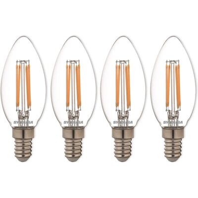 Sylvania Lampadina a filamento LED 4,5W 470lm 2700K - Lampadina Sylvania Lampadina a filamento LED 4,5W 470lm 2700K - Lampadina